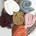 Super Soft Color Earthy Organic Muslin Swaddle Blankets